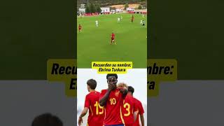 Ebrima Tunkara Se Luce Con La Sub17 De España