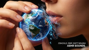 Galactic Core Crunch ASMR | Eating a Cosmic Planet Filled With Nebula Gel (Ultra Realistic 8K)