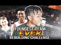 REBUILDING THE YOUNGEST TEAM IN NBA HISTORY IN NBA 2K20