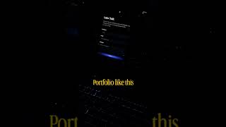 3D portfolio#webdesign #reels #vibecoding#coding #webdevelopment#editing #portfolio#viral#codinglife