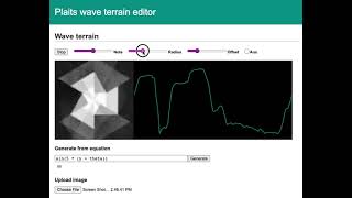 Plaits 2022 Firmware • Wave Terrain with images