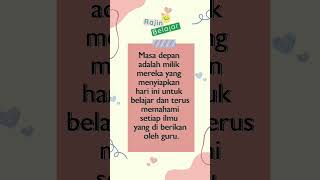 Motivasi Belajar