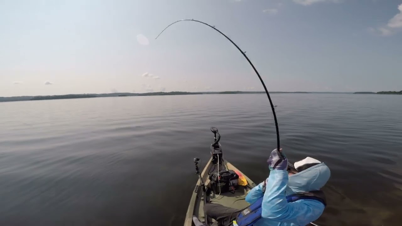 Rice Lake largemouth bass fishing