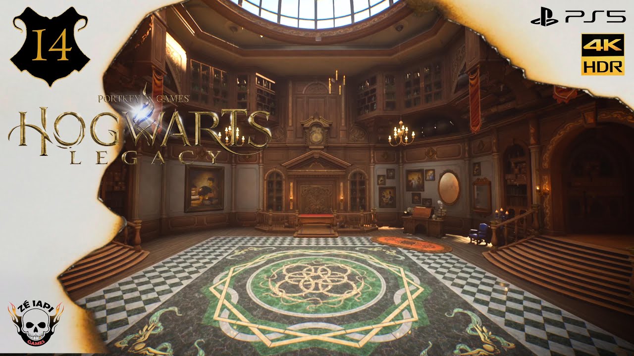 HOGWARTS LEGACY | Ep. 14 - Sala Precisa & Decoração de Interiores ...