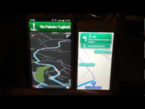 Navigatore Apple vs Google Maps test su strada by HDblog