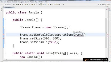 Universidade XTI - Curso Online Java - Aula 074 - GUI, Introdução JFrame