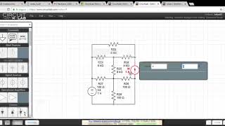 Simulación en Circuitlab