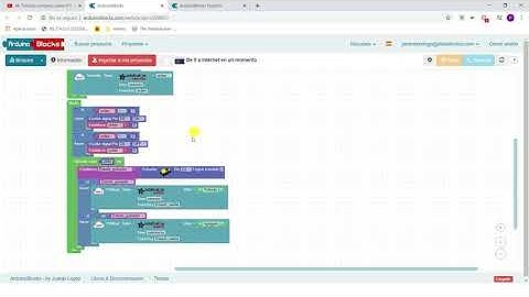 Importar un programa en ArduinoBlocks