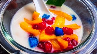 Resepi Manisan Thai Yang Enak & Menyegarkan - Tub Tim Grob / Krob | Thai Red Rubbies Dessert Recipe