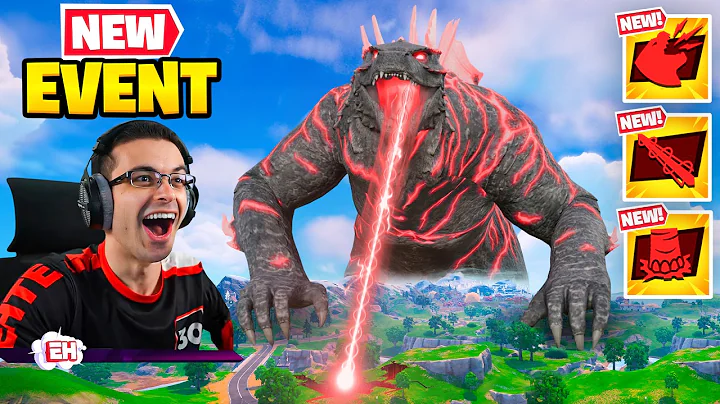 NickEh30 reacts to Godzilla in Fortnite!
