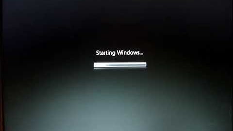 Windows 7 Pre Beta Boot