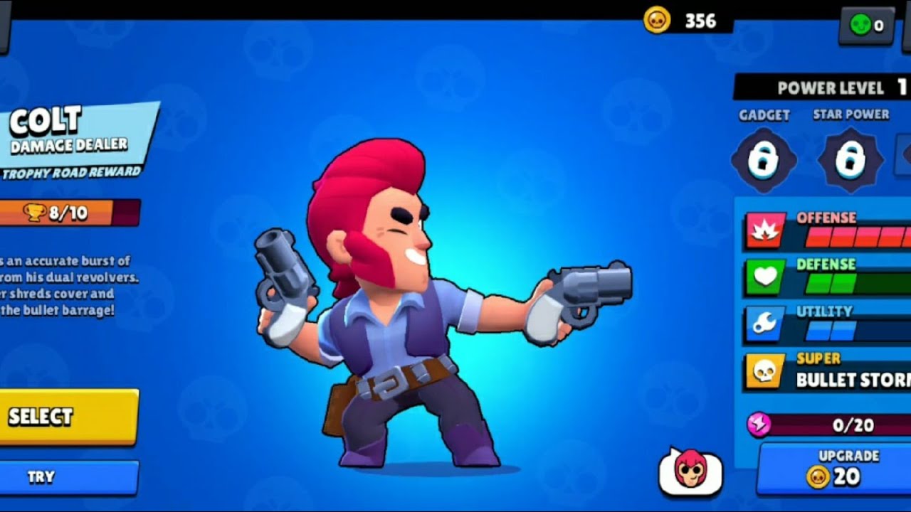 Colt Damage Dealer / Brawl Stars Android iOS Gameplay Walkthrough - YouTube