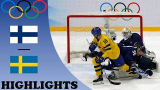Finland Vs Sweden Highlights Mens Ice Hockey The Pre-Olympics 2026 Meeting