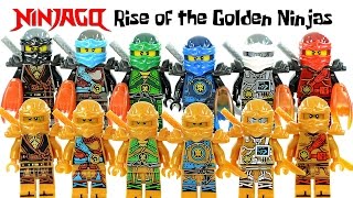 Ninjago Hands of Time & The Rise of the Golden Ninjas Unofficial LEGO Minifigures