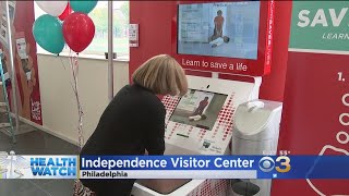 Hands-Only CPR Kiosk Open At Independence Visitor Center