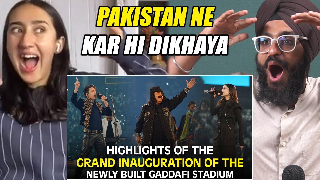 Indian Reaction the Grand Inauguration of the Newly Built Gaddafi Stadiumto | Raula Pao