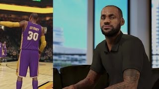 NBA 2K14 PS4 My Career - LeBron Recruiting