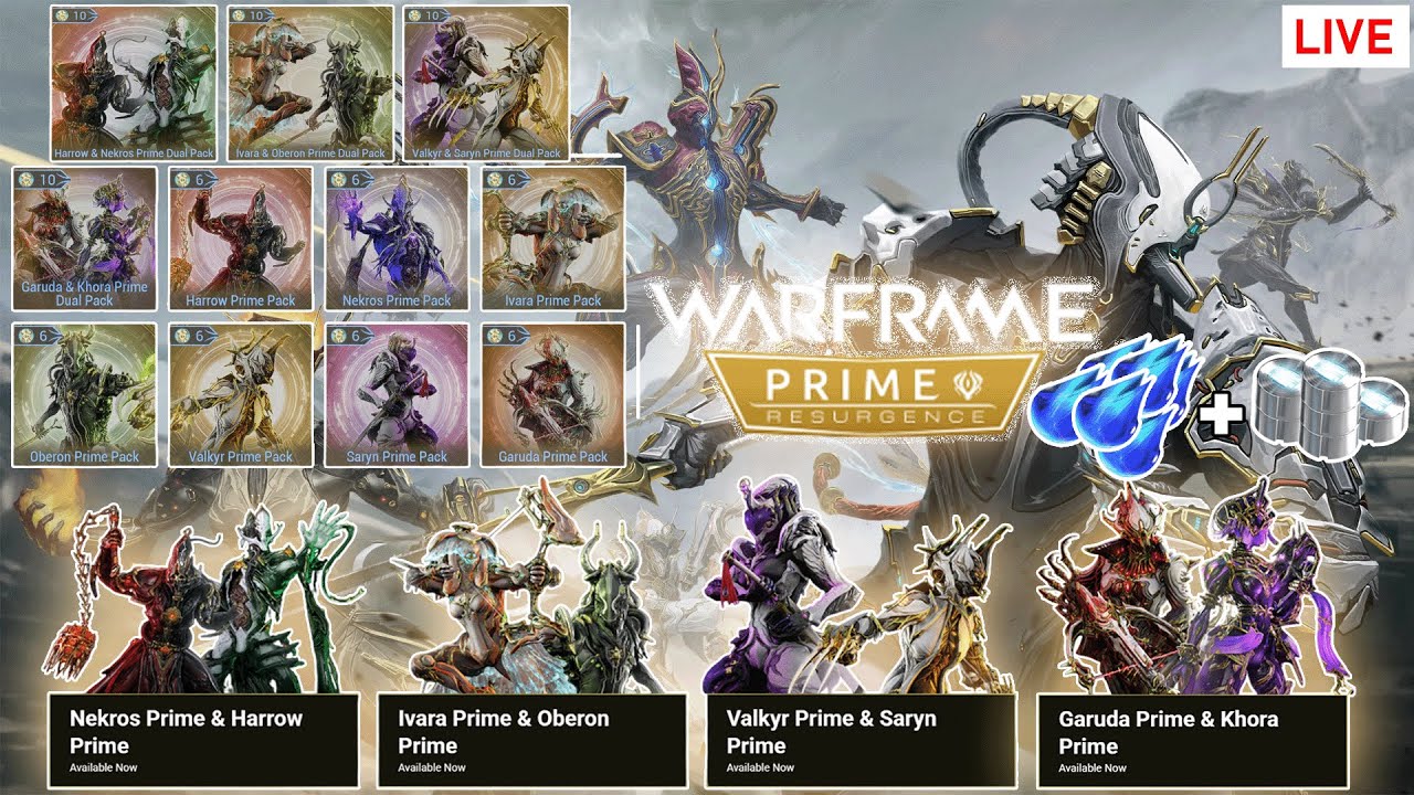 warframe Farming prime resurgence ( Hindi ) | LIVE🔴