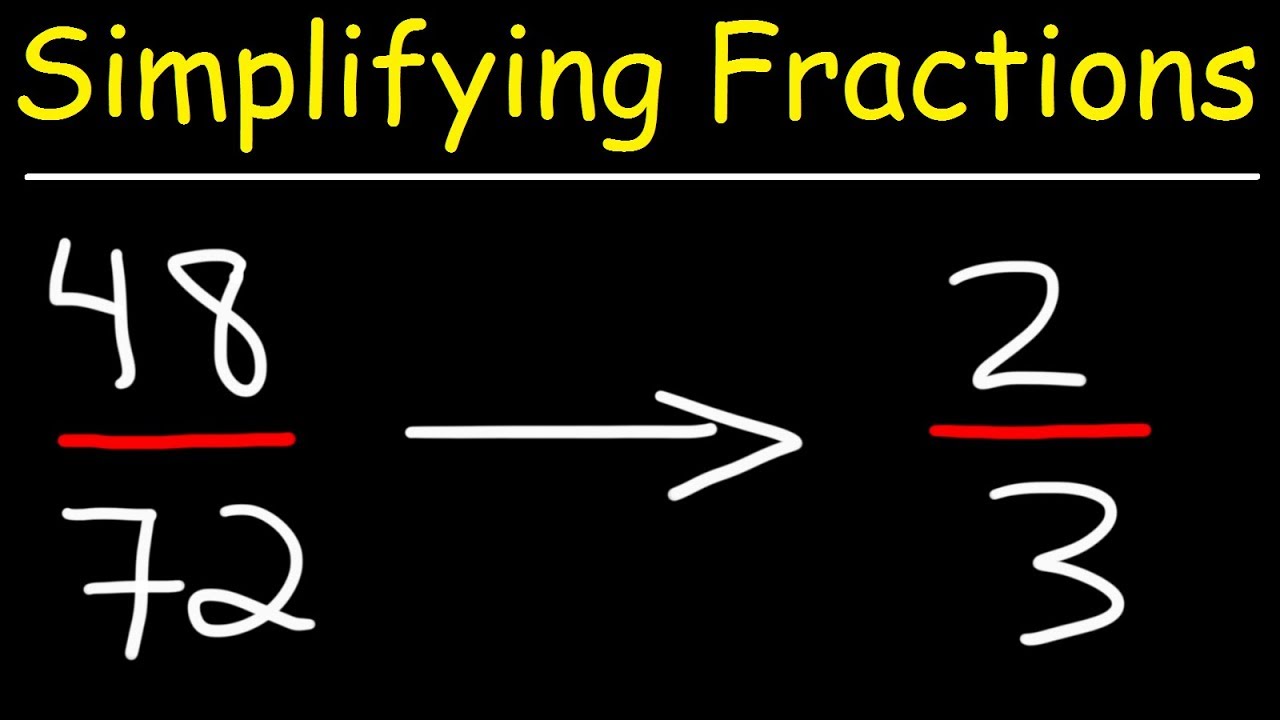 Simplifying Fractions