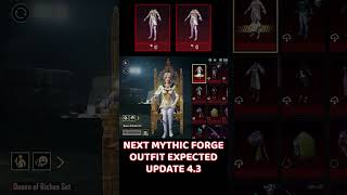 Next Mythic Forge Outfit Update 4.3 in Bgmi #bgmi #battlegroundsmobileindia #pubgmobile