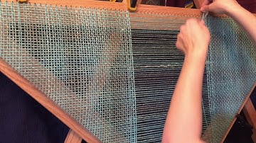 Triangular Loom Weaving