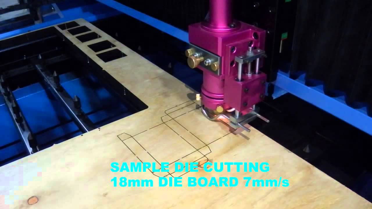 HOT LASER DIE CUTTER 400W/ 18MM DIE BOARD CUTTING MACHINE