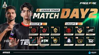 [🔴LIVE]  K.O. Stage Day 2 || FF Asia Invitational Gateway S2 II Garena Free Fire@RedHawkss