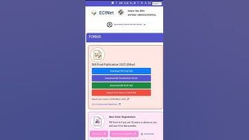 How to know whether SIR Form Online Blo has done it online or not?? #sir #2025 #election #electio...