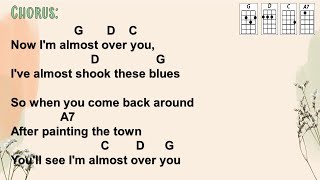 Miss Oli: Almost Over You - Sheena Easton - Keys of A, G
