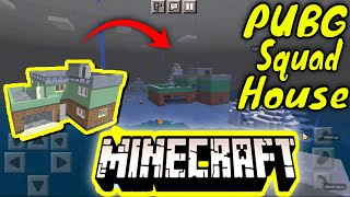 Minecraft - PUBG Squad House || Making of Pubg Squad House in Minecraft || How to make Pubg house screenshot 2