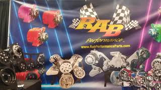 RAB performance parts at SEMA