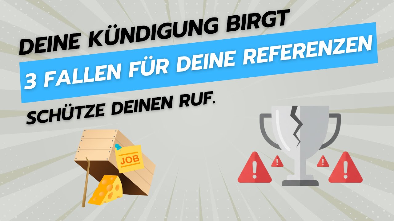 Perfekte Kündigung: 3 Fehler in der Exit-Strategie, die zukünftige Referenzen ruinieren