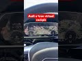 Audi e-tron virtual cockpit with Google Maps 🤯