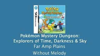 Pokémon Explorers of Time, Darkness, & Sky - Far Amp Plains - Without Melody
The song Far Amp Plains from Pokémon Mystery Dungeon: Explorers of Time & Darkness without its melody. If you would like an extended version, comment to let me know, and Ill make one.
Extracted with PsyCommandos ppmdu, modified with Synthfont 2, and edited with Shotcut.
Link to playlist: https://www.youtube.com/playlist?list=PLDb4Ca4de_k1w5UshJLrzp4yStXBW91C6 Pokémon Explorers of Time, Darkness, & Sky - Far Amp Plains - Without Melody