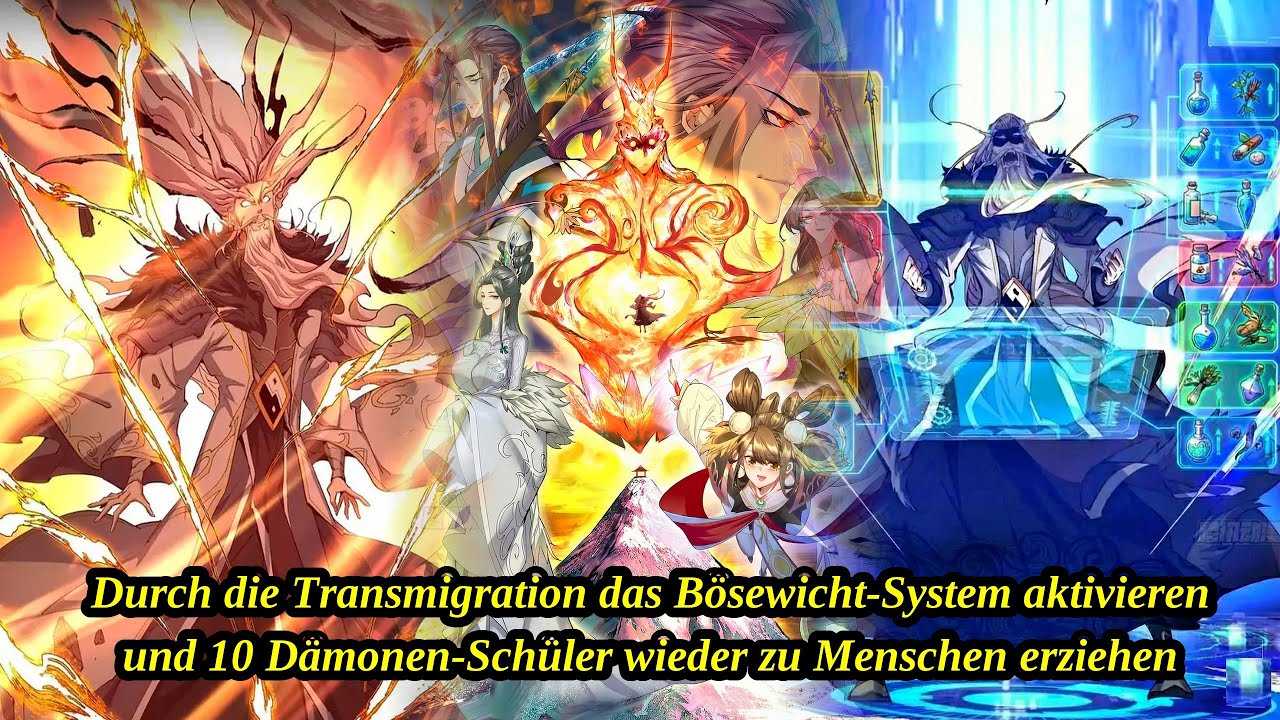 Nach der Transmigration das Bösewicht-System aktivieren und 10 Dämonenschüler umerziehen
