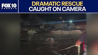 5 kids, dog rescued during San Carlos Apache flash floods | FOX 10 Phoenix