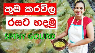 Spiny Gourd Curry Sinhala Food Recipes තුඹ කරවිල Sinhala Cooking Videos