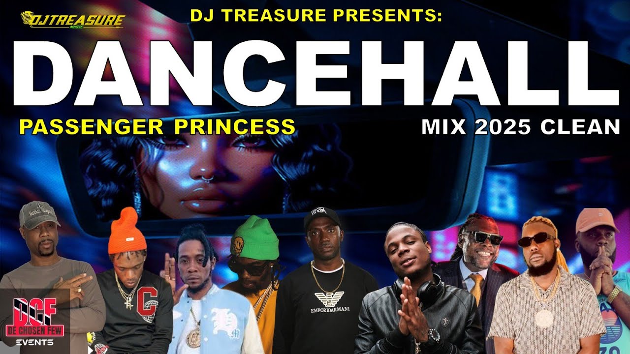 DANCEHALL MIX 2025 CLEAN | CLEAN DANCEHALL MIX 2025 - PASSENGER