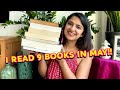 9 Amazing Books - May Wrap Up | Book Recommendations 2020