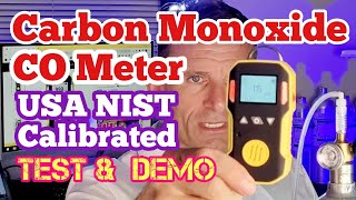 Best Carbon Monoxide Meter (NIST USA Calibrated)