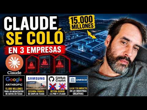 Miniatura del vídeo de ANDO TV: Claude hackea 3 empresas y google prepara 15.000 millones | Noticias ias 31/07/2026