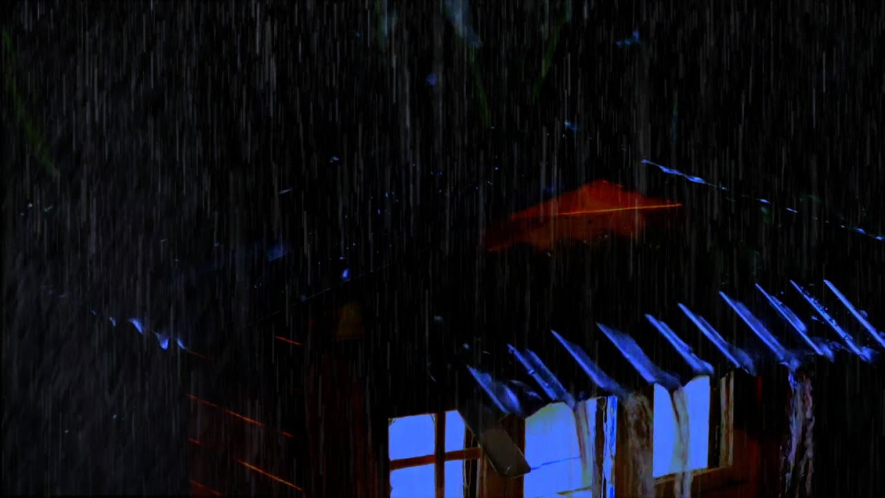 Rain Sounds for Insomnia & Deep Sleep 🌙 Calm Night Rain no thunder 