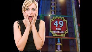 **BIG WIN**  2XX FREE GAMES  - Tower Stack Feature Rose The Parisian Macao Casino Slot Machine