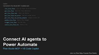 Connect AI Agents to Power Automate using Flow Studio MCP (Setup Guide) Wealth