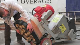 How To Use The Terrco 20003000 4 Headed Floor Grinders.