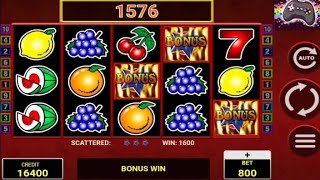 Hot Scatter- 15 bonus spins big win casino screenshot 5