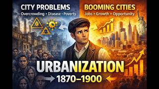 Urbanization in America (1870-1900)--The Hidden Struggles Behind City Growth