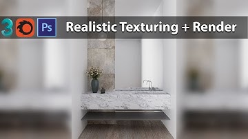 3ds Max Corona Render Professional Texturing + Render (Textures Download)