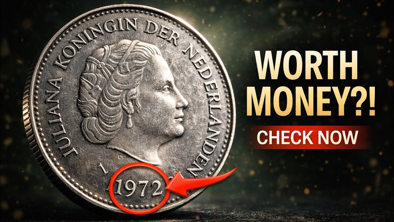 Rare 1972 Netherlands 1 Gulden Coin Value 💰 Worth Big Money?