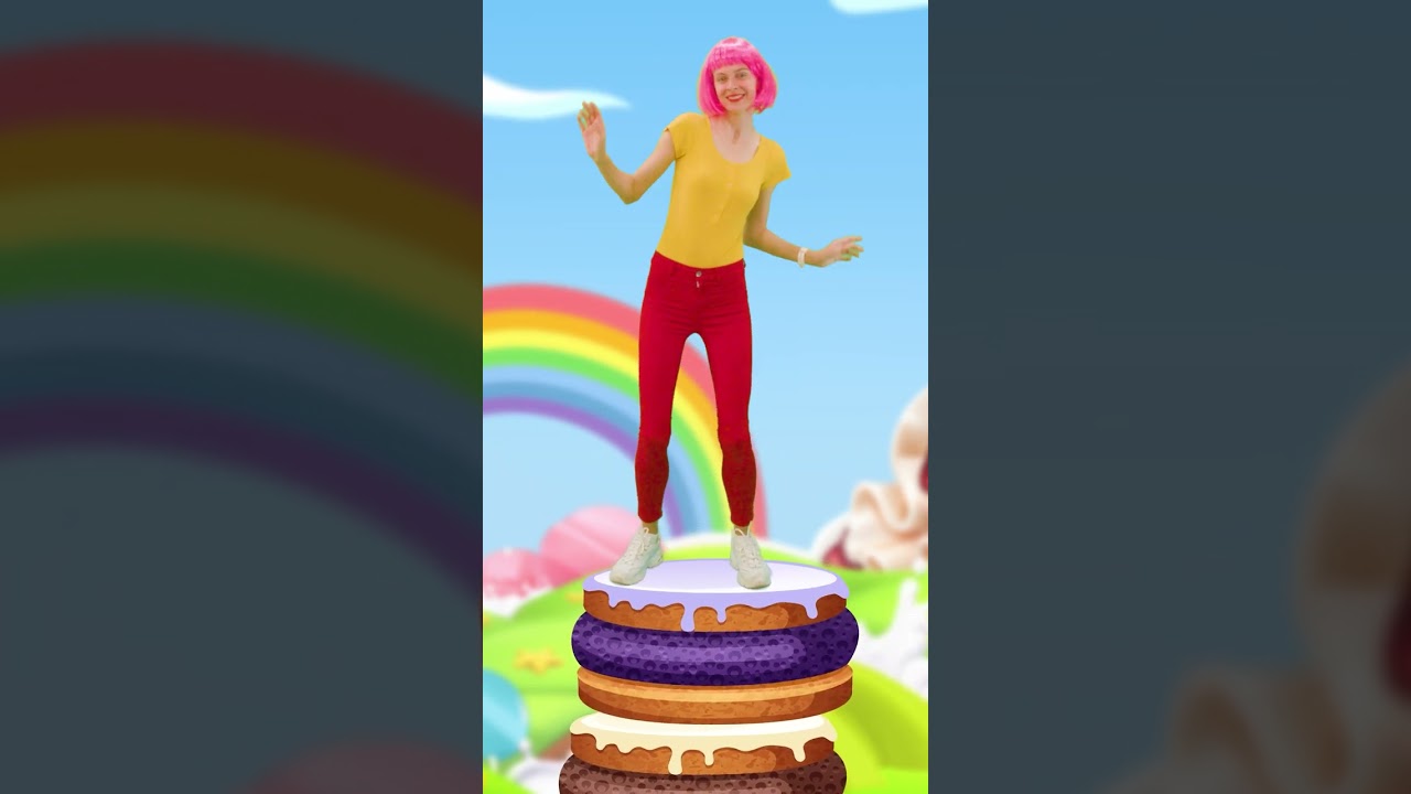 Jumping Pies: Count and Play with Maya, Mary, and Mia! #shorts